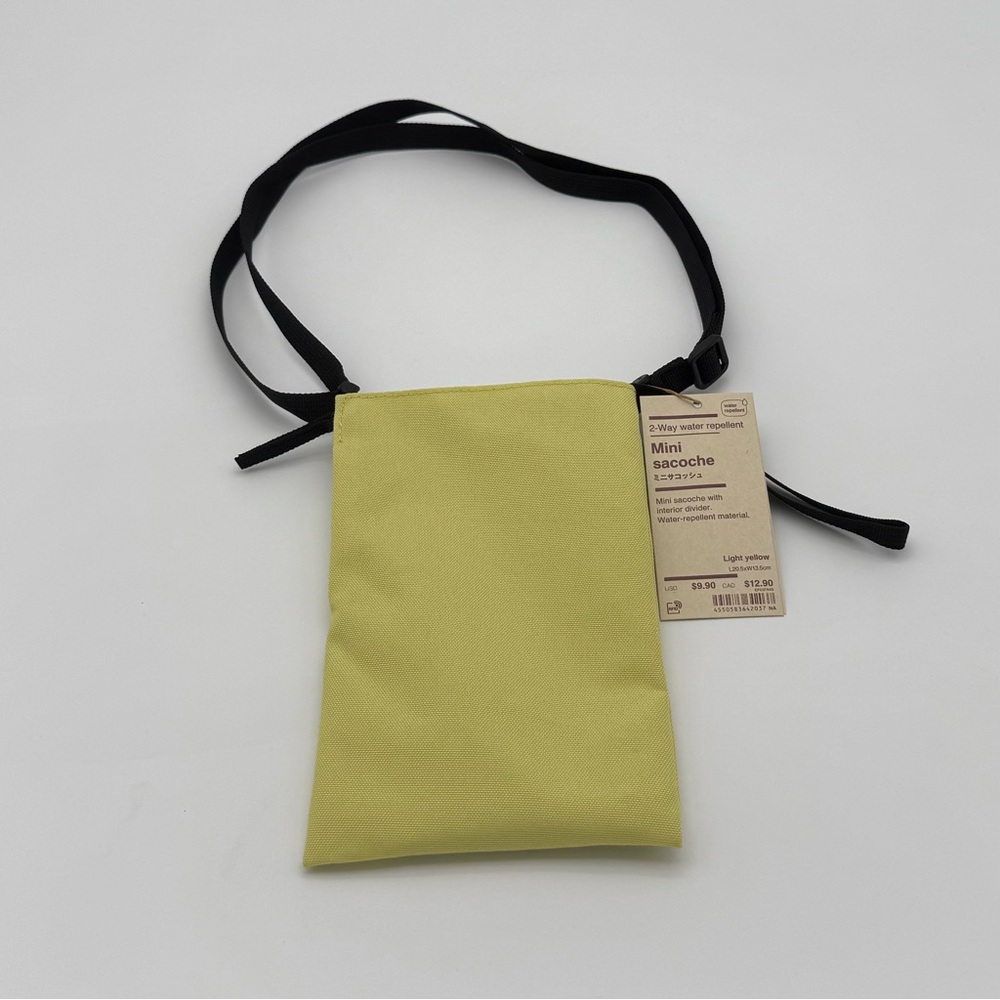Muji Yellow Crossbody Bag
